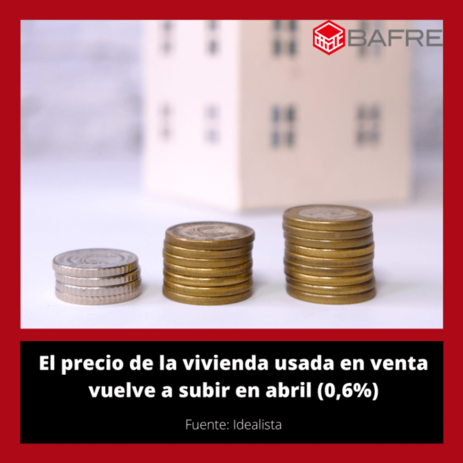 El precio de la vivienda usada en venta vuelve a subir en abril (0,6% ...